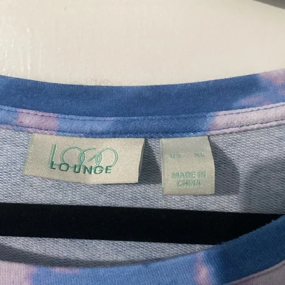 Logo Lounge XL blue purple top - Picture 2 of 7